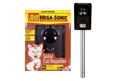 The Big Cheese Mega-Sonic Solar Cat Repeller